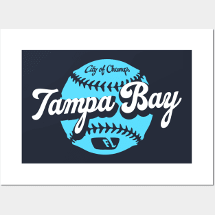 Tampa Bay Baseball Posters and Art